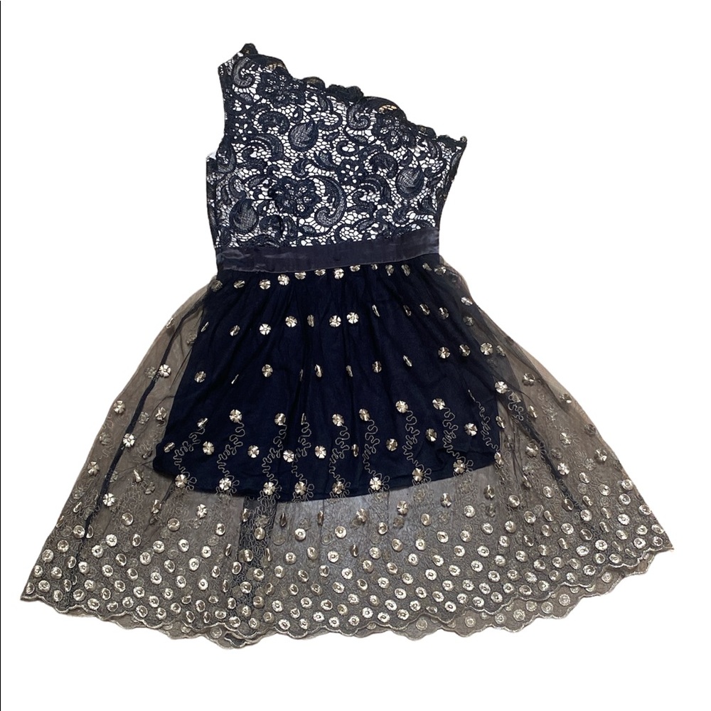 Black and Gold dress